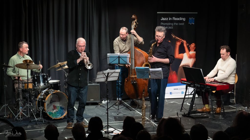 Progress Theatre 3 February 2023 |  Gary Willcox's Drummer/Composer Project – photo by Zoë White