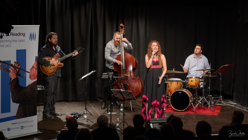 Progress Theatre 17 March 2023 |  Zoë Gilby Quartet – photo by Zoë White