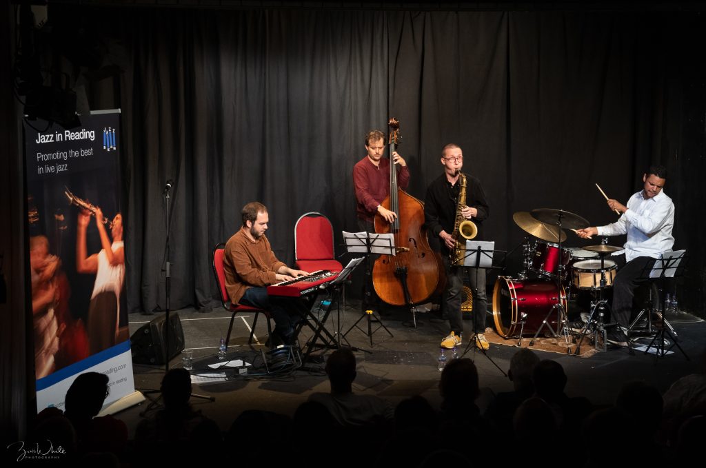 Progress Theatre 13 May 2022 | Alex Hitchcock Quartet - photo by Zoë White